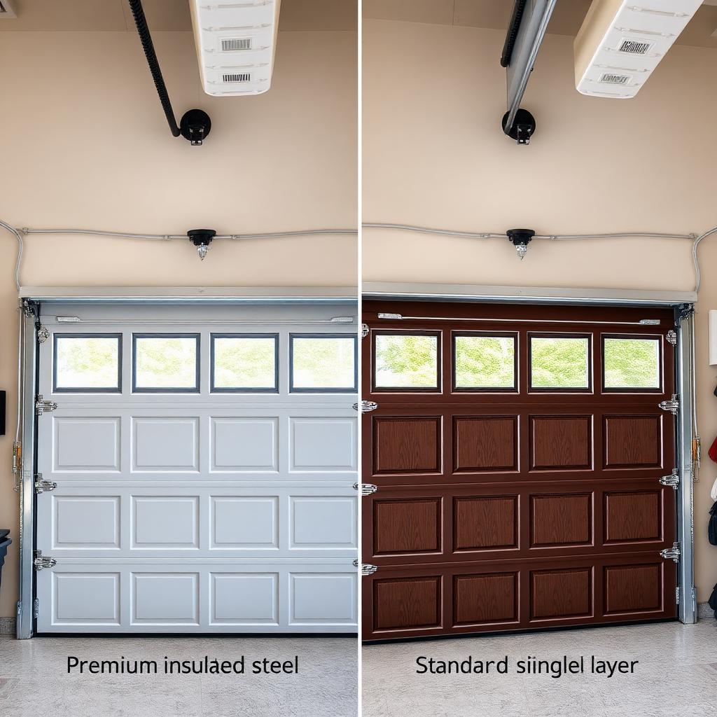 Premium vs Standard Comparison: Making Smart Decisions - garage door advice from Wadsworth experts